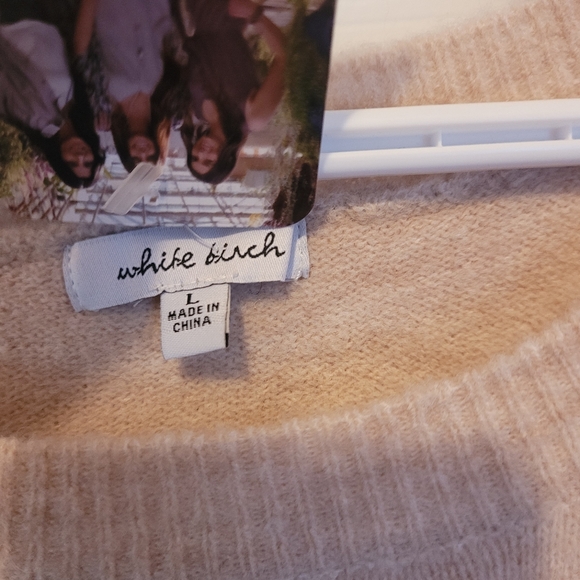 White Birch Oversized Sweater - Picture 2 of 4